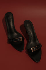 Marieanne Buckle High Heel - Black