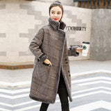 The New 2025 Autumn And Winter Plus Thick Medium Long Imitation Lamb Hair Small Hair Coat Tide HZ1220