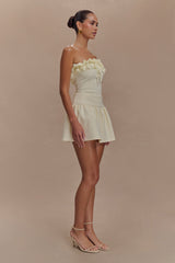 Jennie Frill Mini Skort - Ivory