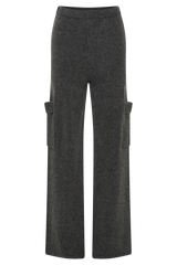 Darius Knit Pants With Pockets - Charcoal Marle