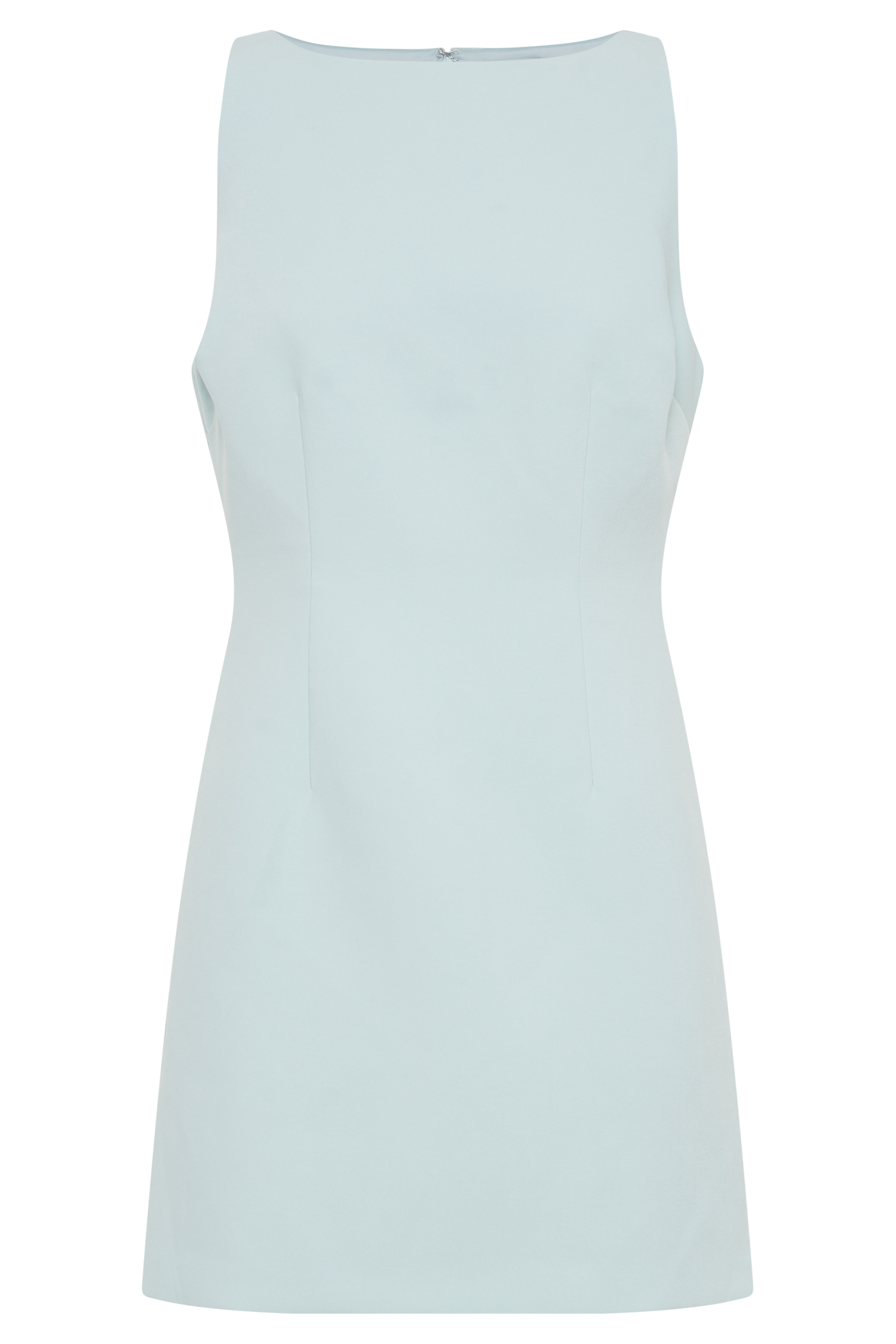 Angela Suiting Mini Dress - Ice Blue