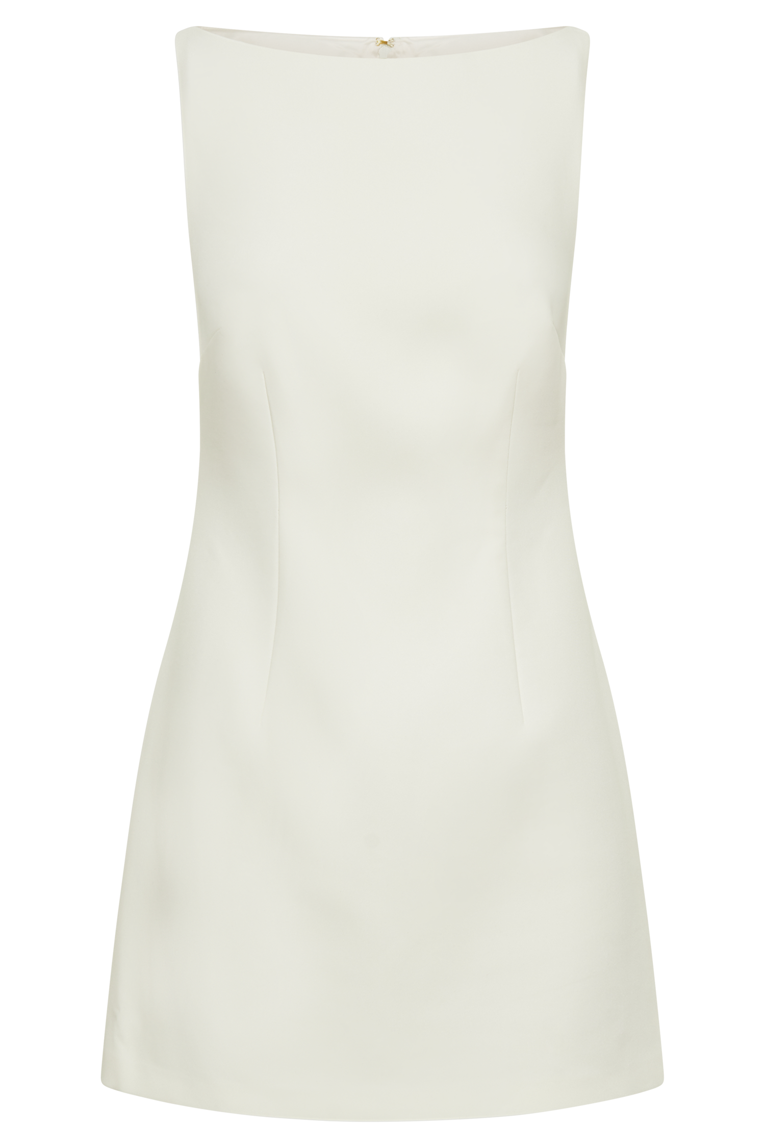 Angela Suiting Mini Dress - Ivory