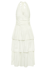 Belinda Tiered Maxi Dress - White