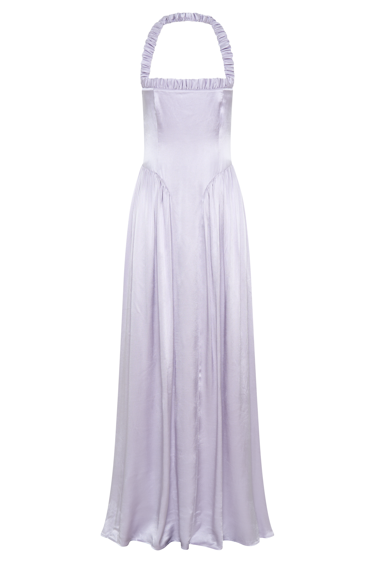 Coco Dropped Waist Maxi Dress - Lilac