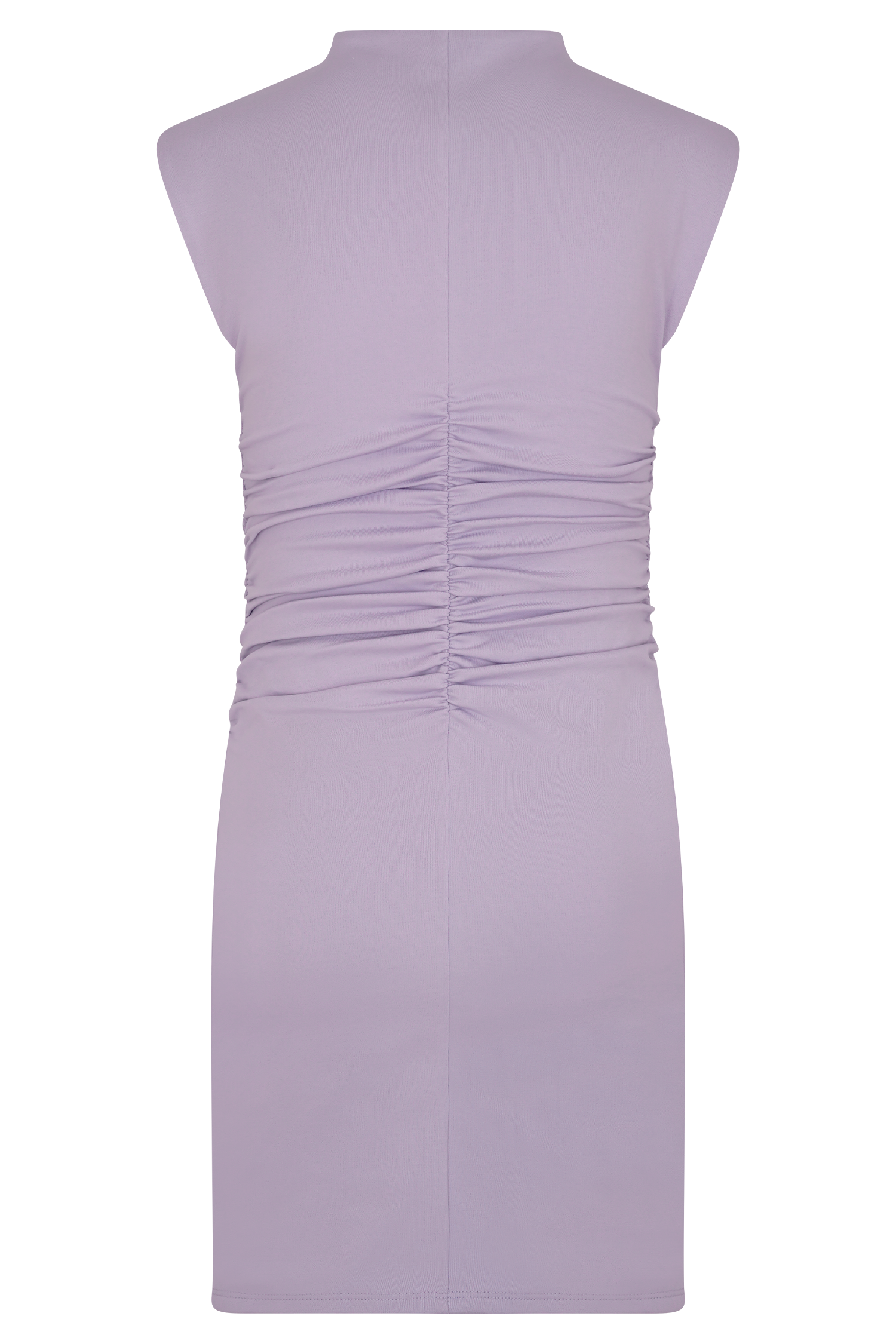 Elliot High Neck Sleeveless Mini Dress - Lilac