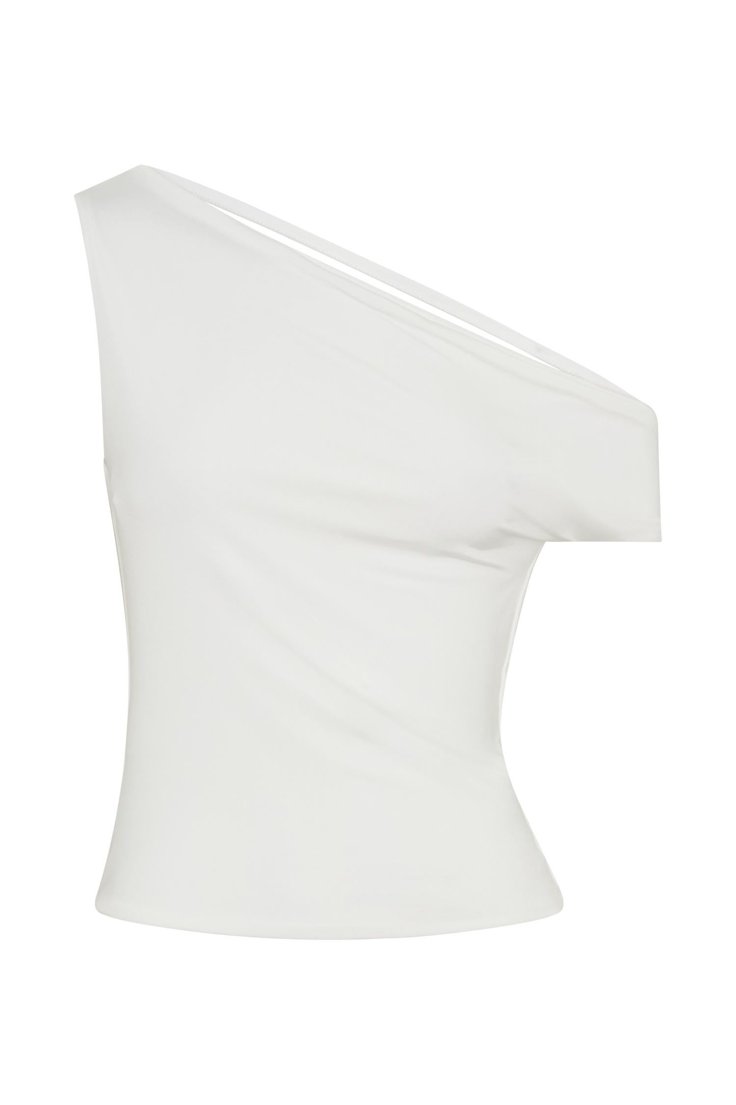 Kacey Slinky Off Shoulder Top - White