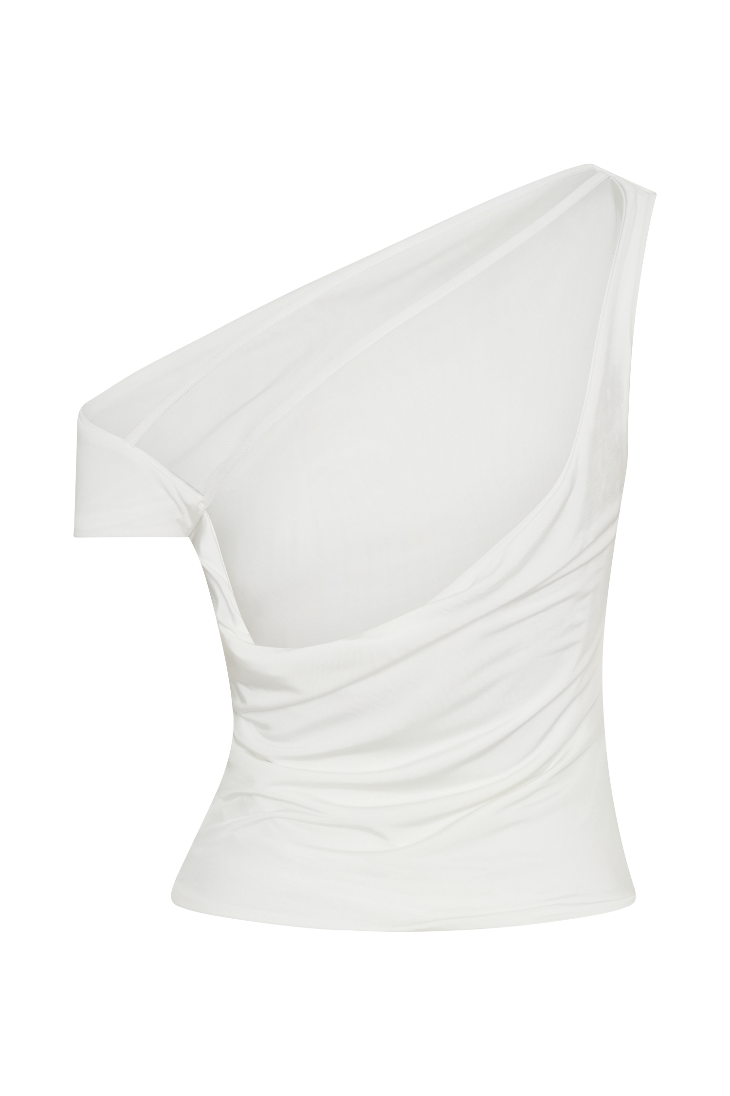Kacey Slinky Off Shoulder Top - White