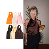 Women's Clothing Hot Loose Feeling High-Rise Temperament Broad-Legged Suit Pants Women Breathable Hanging Trousers HZ1220