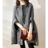Mid-Long Cardigan Seven-Sleeve Coat Woman 2025 Autumn And Winter New Korean Version Of Fashion Trend Coat Woman HZ1220