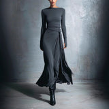 2025 New Autumn And Winter Women's Casual Zipper Jacket Wide Leg Pants Fashion Set HZ1208