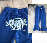 Synaworld Swie Swie Swie Two-Sleeve Y2k Embroidered Super Dalian Hoodie Sweatpants Set HZ1208