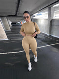 9693 # 2025 Autumn And Winter New Women's Casual Two-Sleeves Of Sleeves Of Long Sleeve Sports Set HZ1220