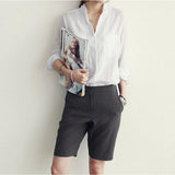 2025 Women's New Women's Fashion Casual Cotton Shirts Women's Long Sleeves Loose Thin Sunscreen HZ1220