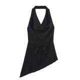 Quality Asymmetric Blouse 0347302 Textured Trousers 0347303 Set HZ1208