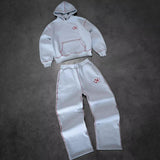 10.25 New Grip Velvet Embroidered Sweatpants Hoodie Trapstar Letter Casual Youth Set HZ1208