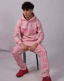 (2266#) 2025 New CRADE Hooded Sportswear And Fake Two Pairs Of Pants With Men's And Women's Embroidery Sets HZ1208