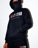 TRAPSTAR Letter Print Men's And Women's Multi-Color Warm Two Sets Of Loose Hoodie + Pants Jogging Set HZ1208