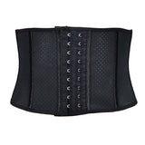 18230 New Breathable Mesh Rubber Waist Seal 18Cm Short 9 Hook 9 Steel Bone Professional Fitness Waist HZ1208