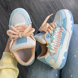 Dress Thick-Soled Shoes Women 2025 Autumn New Student Running Sneakers Dopamine Casual Shoes Women HZ1220