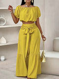 2025 New Women's Wide-Legged Trousers Commuting High-Waisted Solid-Colored Micro-Tape With Hanging Pants Casual Suit HZ1220