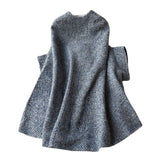 Mid-Long Cardigan Seven-Sleeve Coat Woman 2025 Autumn And Winter New Korean Version Of Fashion Trend Coat Woman HZ1220