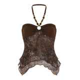 Vintage Brown High-Rise Slim Skirt 2025 Layer Sense A Skirt Simple New Medium And Long Skirt HZ1220