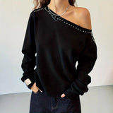V-Neck 2025 Autumn/Winter T-Shirt Blouse Casual Fashion Elegant And Comfortable Knitwear HZ1208