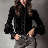 Autumn And Winter New Original Design Temperament Commuting Slim Thin Buckle Coat Sleeveless Outer Vest HZ1220