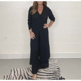 2025 New Women's Open Fork Long Top Trop Set HZ1220