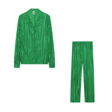 Women's Clothing Hot Burst Sexy Pressure Folds Loose Leisure Multi-Color Set HZ1220