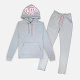 Synaworld Swie Swie Swie Two-Sleeve Y2k Embroidered Super Dalian Hoodie Sweatpants Set HZ1208
