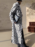 Winter New Imitation Fur Fur Plush Long Coat Hooded Over Knee Thick Loose Coat Woman HZ1220