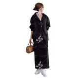 Spring And Autumn 2025 New Set Of Women's Hooded Zipper Jacket + Skirt Casual Two-Piece Set HZ1220