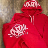 Synaworld Swie Swie Swie Two-Sleeve Y2k Embroidered Super Dalian Hoodie Sweatpants Set HZ1208