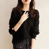 Bottom Sweater Women's Autumn And Winter 2025 New Knitted Knitted Winter Thick Loose New Year Red Chic Top HZ1208