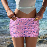 2025 Yoga Clothes 100 Folding Skirt Women High-Waist Sports Short Skirt Dry Outdoor Anti-Walking Tennis Skirt HZ1208