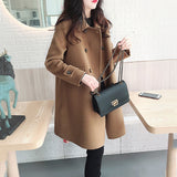 Small Hepburn Hair Coat Women Autumn And Winter 2025 Korean Version Of The New Thin Thick Black Coat HZ1220