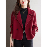 European Goods High-End Temperament Sweater Jacket Women 2025 New Early Spring And Autumn Unique Look Loose Outside Cardigan HZ1208