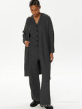 Autumn/Winter 2025 New Hot Knitted Three-Piece Set Of Women's OL Style Sweater Cardigan + Pants HZ1208