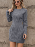 Autumn And Winter Fashion Sexy Knitted Skirt Women's Jersey Threads To Collect Waist Thin Ass Sweater Skirt HZ1208