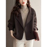 European Goods High-End Temperament Sweater Jacket Women 2025 New Early Spring And Autumn Unique Look Loose Outside Cardigan HZ1208