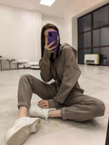 Hot 2025Ebay Hot Explosive Sports Casual Women's Hooded Jumpsuit Jumpsuit HZ1220