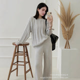 2025 Light Luxury Sweater Cardigan Girl Knitted Cardigan Thick Soft Imitation Marina Top HZ1208