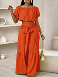 2025 New Women's Wide-Legged Trousers Commuting High-Waisted Solid-Colored Micro-Tape With Hanging Pants Casual Suit HZ1220