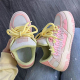 Dress Thick-Soled Shoes Women 2025 Autumn New Student Running Sneakers Dopamine Casual Shoes Women HZ1220