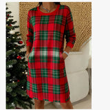 2025 Autumn And Winter Dress New Korean Version Of The Big-Size Fat MM Loose Popular Shirt Dress HZ1208