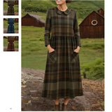 2025 Autumn And Winter Dress New Korean Version Of The Big-Size Fat MM Loose Popular Shirt Dress HZ1208