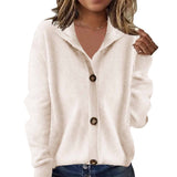 2025 Sheintemu Autumn And Winter Long-Sleeved Women's Sweater Cardigan New HZ1208