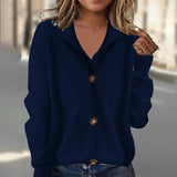 2025 Sheintemu Autumn And Winter Long-Sleeved Women's Sweater Cardigan New HZ1208