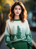 European Heavy Industry Sweater Women 2025 New Autumn And Winter Wearing A Unique Feeling Of Beautiful Super-Looking Knitted Shirt HZ1208
